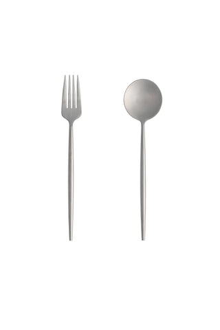 Venture Home Active Salad Bestickset - Silver - 18 + 19cm