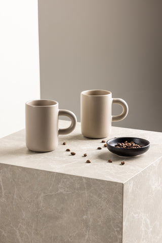 Venture Home Active Cup 2-pack - Matt Beige - 7*11Hcm