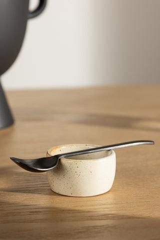 Venture Home Active Egg Cup 2-pack - Beige/Black Dots - 5*3Hcm