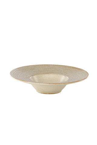 Venture Home Active Pasta Bowl 2-pack - Beige/Black Dots - 26*6cm