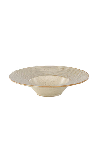 Venture Home Active Pasta Bowl 2-pack - Beige/Black Dots - 26*6cm