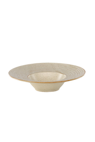 Venture Home Active Pasta Bowl 2-pack - Beige/Black Dots - 26*6cm