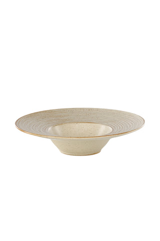 Venture Home Active Pasta Bowl 2-pack - Beige/Black Dots - 26*6cm