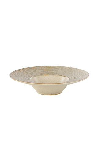 Venture Home Active Pasta Bowl 2-pack - Beige/Black Dots - 26*6cm