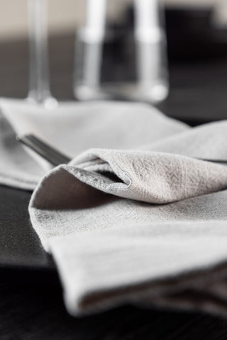 Venture Home Bloria Servett 2-pack - Ljusgrå - 40*40cm