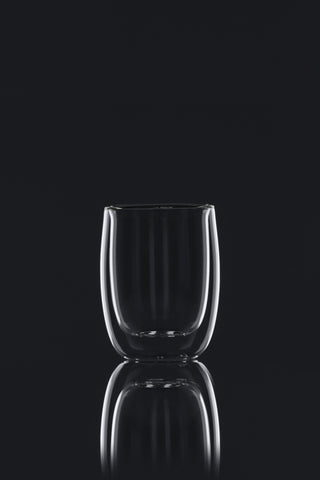 Venture Home Ria Kaffekopp 2-pack - Klart glas - 7*10Hcm, 230ml