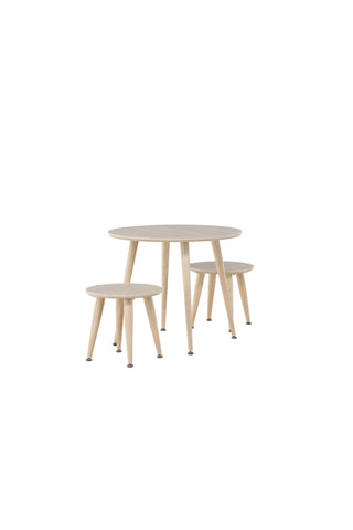 Venture Home Bordsset för barn - Whitewash / MDF FSC 100%