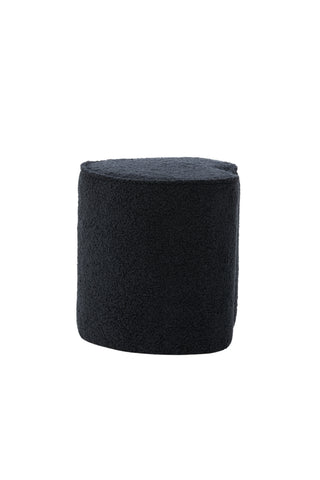 Venture Home Heart Kids Puff Puff - Svart / Teddy FSC 100 %
