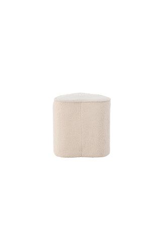 Venture Home Heart Kids Puff Puff - Beige / Teddy FSC 100 %