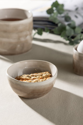 Venture Home Jublie Bowl 2-pack - Beige - 9*4Hcm