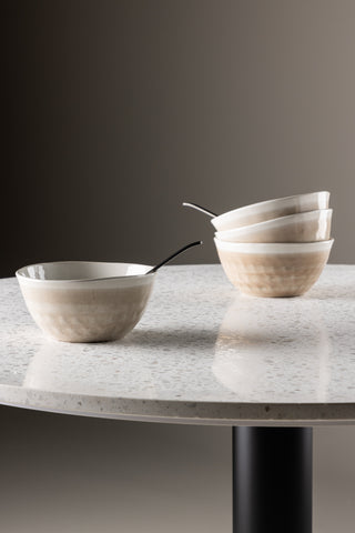 Venture Home Jublie Bowl 2-pack - Beige - 16*8Hcm