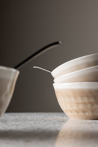 Venture Home Jublie Bowl 2-pack - Beige - 16*8Hcm