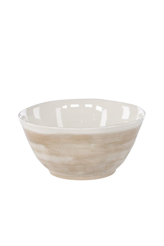 Venture Home Jublie Bowl 2-pack - Beige - 24*12Hcm