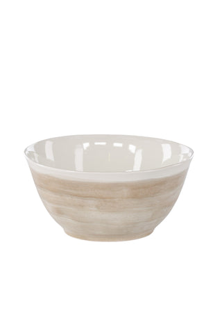 Venture Home Jublie Bowl 2-pack - Beige - 24*12Hcm