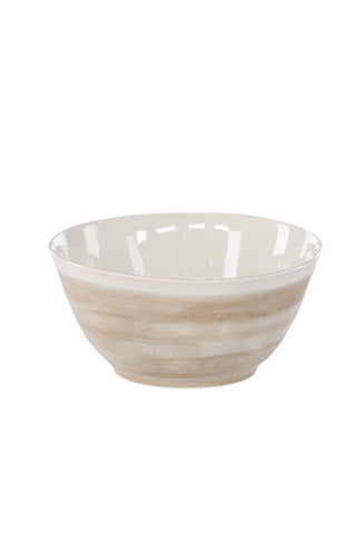 Venture Home Jublie Bowl 2-pack - Beige - 24*12Hcm