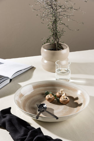 Venture Home Jublie Bowl 2-pack - Beige - 33*6Hcm