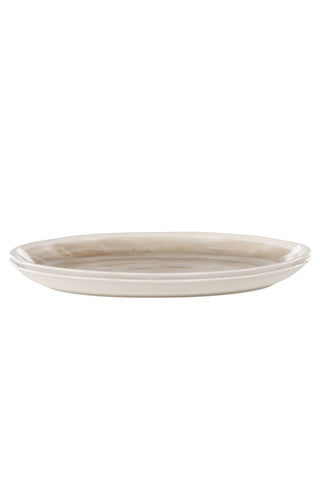 Venture Home Jublie Tallrik 2-pack - Beige - 36*24*3Hcm