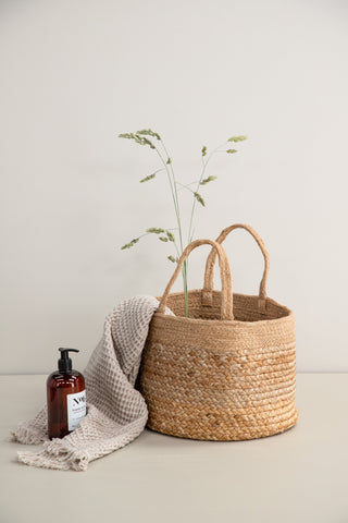 Venture Home Mumbai Jute - 24*ø32- -Round-Natural