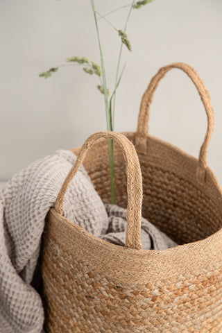 Venture Home Mumbai Jute - 24*ø32- -Round-Natural