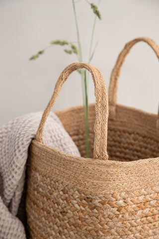 Venture Home Mumbai Jute - 24*ø32- -Round-Natural