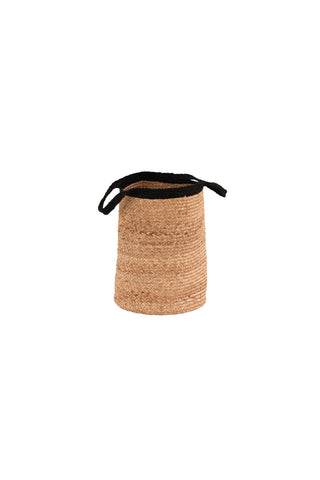 Venture Home Pune Jute - 50*ø35- -Rund-Naturlig/Svart
