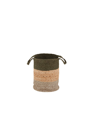 Venture Home Kanpur Jute - 45*ø35- -Rund-Naturlig/Grön