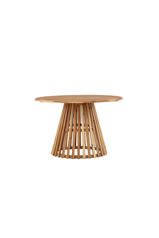 Venture Home Lumpur Matbord Acacia - Teaklook / Runt ø120**75