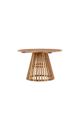 Venture Home Lumpur Matbord Acacia - Teaklook / Runt ø120**75