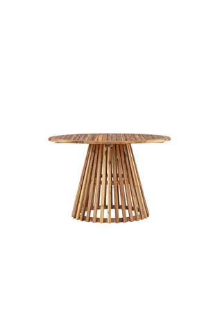 Venture Home Lumpur Matbord Acacia - Teaklook / Runt ø120**75