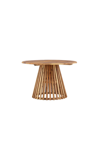 Venture Home Lumpur Matbord Acacia - Teaklook / Runt ø120**75