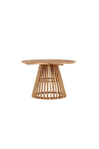 Venture Home Lumpur Matbord Acacia - Teaklook / Runt ø120**75