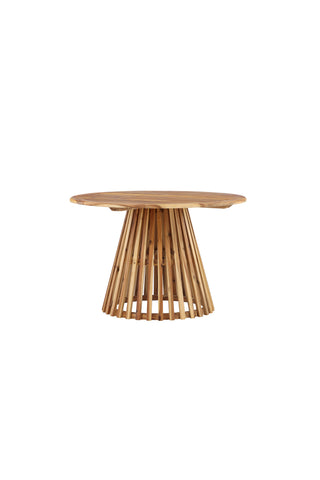 Venture Home Lumpur Matbord Acacia - Teaklook / Runt ø120**75