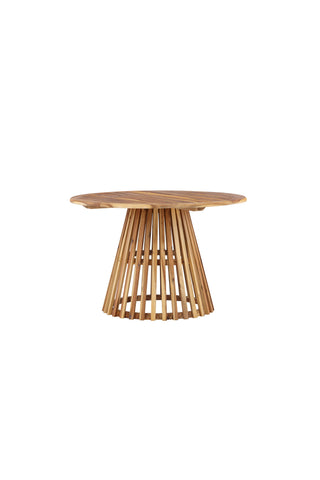 Venture Home Lumpur Matbord Acacia - Teaklook / Runt ø120**75