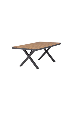 Venture Home Garcia Matbord Alumnium - Brun / Rektangulär 100*200*