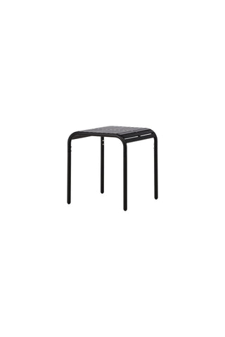 Venture Home Borneo Cafetable Aluminium - Svart / Kvadrat 70*70*