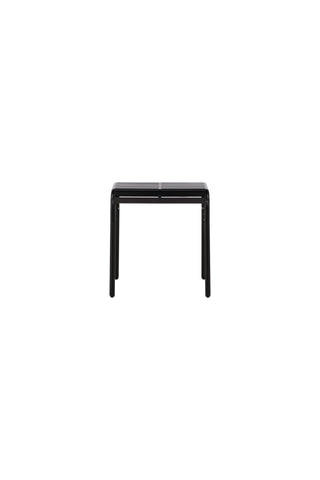 Venture Home Borneo Cafetable Aluminium - Svart / Kvadrat 70*70*