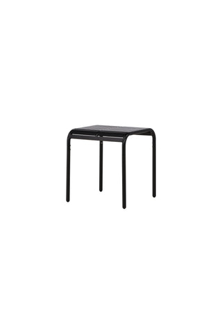 Venture Home Borneo Cafetable Aluminium - Svart / Kvadrat 70*70*