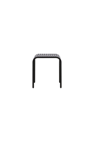 Venture Home Borneo Cafetable Aluminium - Svart / Kvadrat 70*70*