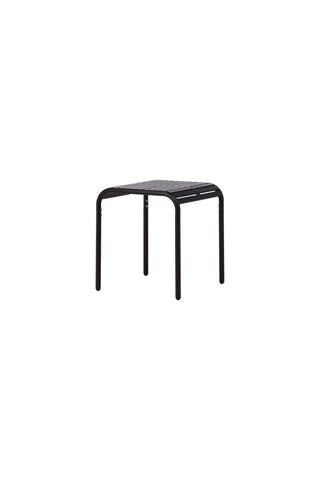 Venture Home Borneo Cafetable Aluminium - Svart / Kvadrat 70*70*