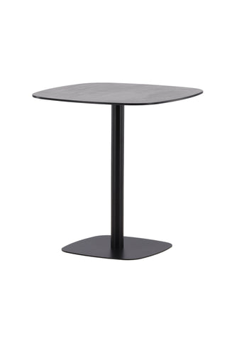 Venture Home Milano Cafetable Steel - Mattsvart / Rund ø70**