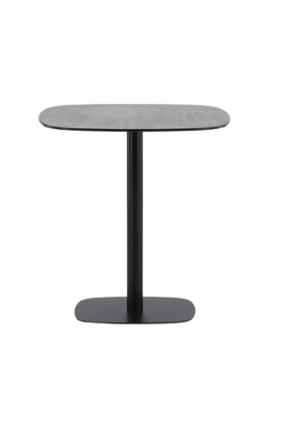 Venture Home Milano Cafetable Steel - Mattsvart / Rund ø70**