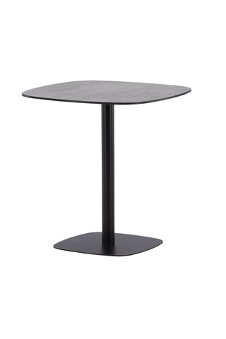 Venture Home Milano Cafetable Steel - Mattsvart / Rund ø70**