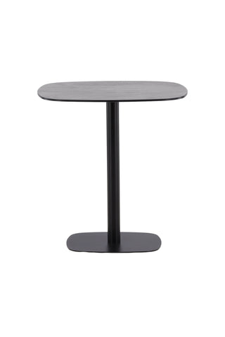 Venture Home Milano Cafetable Steel - Mattsvart / Rund ø70**