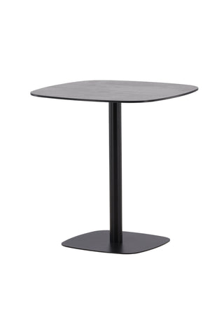 Venture Home Milano Cafetable Steel - Mattsvart / Rund ø70**