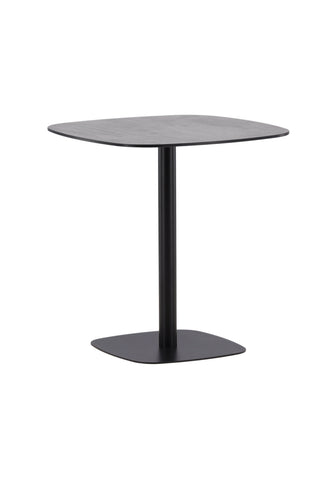Venture Home Milano Cafetable Steel - Mattsvart / Rund ø70**