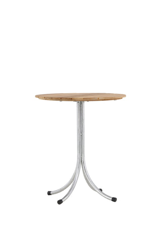 Venture Home Holmsund Cafetable Zink - Teak / Rund ø65