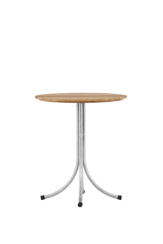 Venture Home Holmsund Cafetable Zink - Teak / Rund ø65