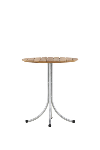 Venture Home Holmsund Cafetable Zink - Teak / Rund ø65