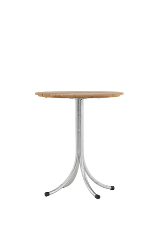 Venture Home Holmsund Cafetable Zink - Teak / Rund ø65