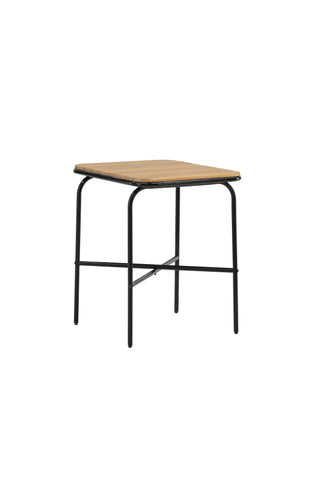Venture Home Holmbeck Cafetable Steel - Svart / Rektangulär 55*70*74